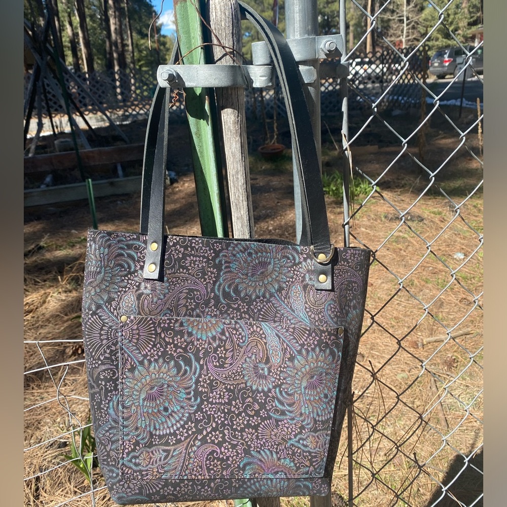 Masquerade Small Tote from Portland Leather Goods